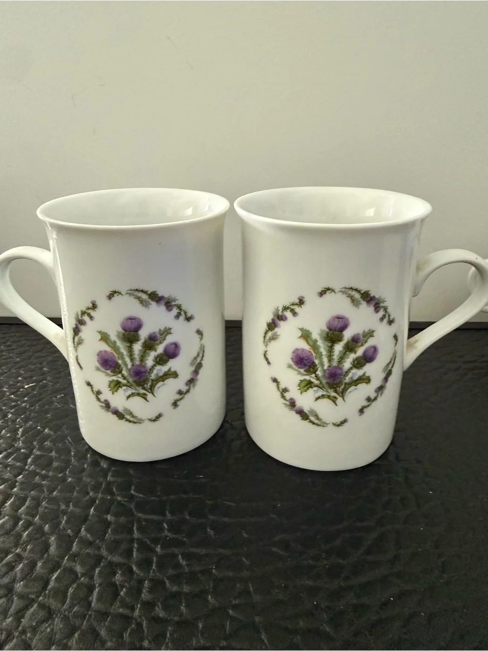 Sugar And Creamer With Lid & 2 Coffee Cups Set of 5